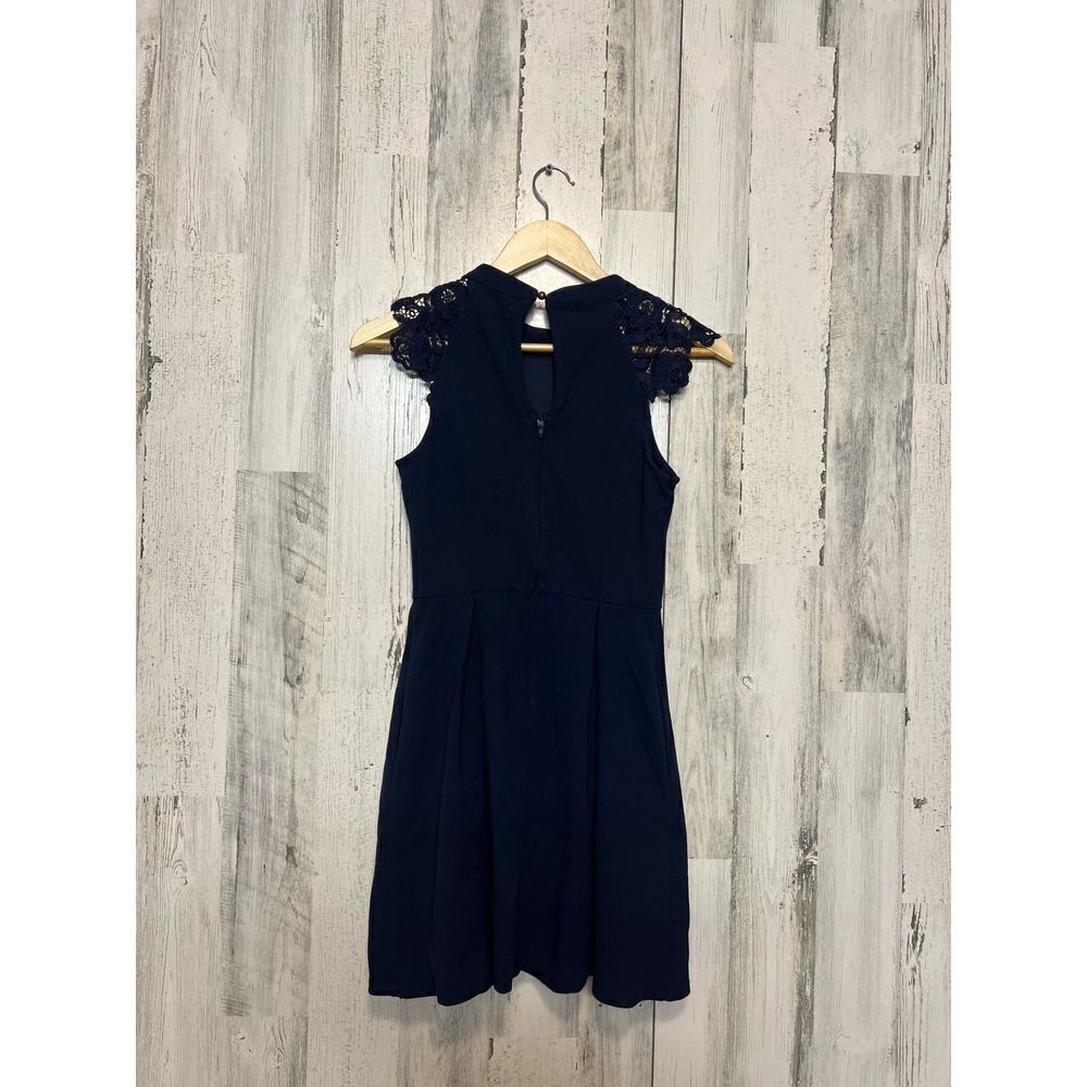Navy blue dress